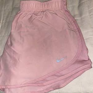 Pink Nike Running Shorts